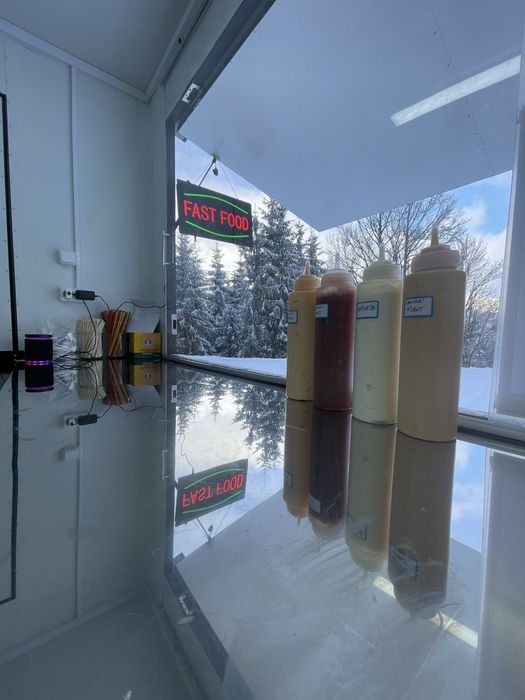 Rulota fast food comerciala de vanzare