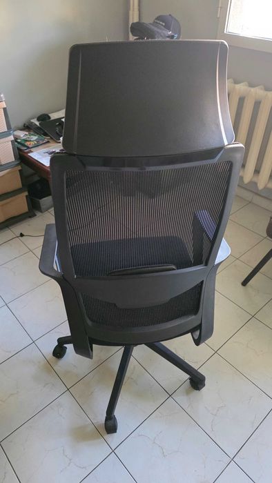 Офис стол MCA033 – черен, нов, в кашон