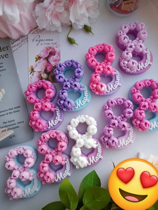 Мыло ручной работы восьмерки