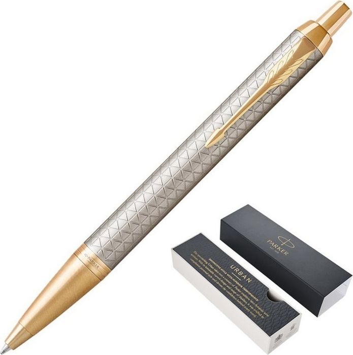 Ручка PARKER IM Warm Silver GT