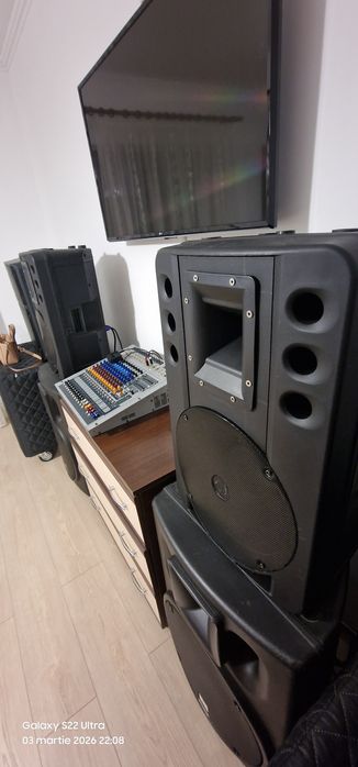 Sistem Audio Profesional RCF + Peavey XR1212 – Schimb cu Scuter 125cc