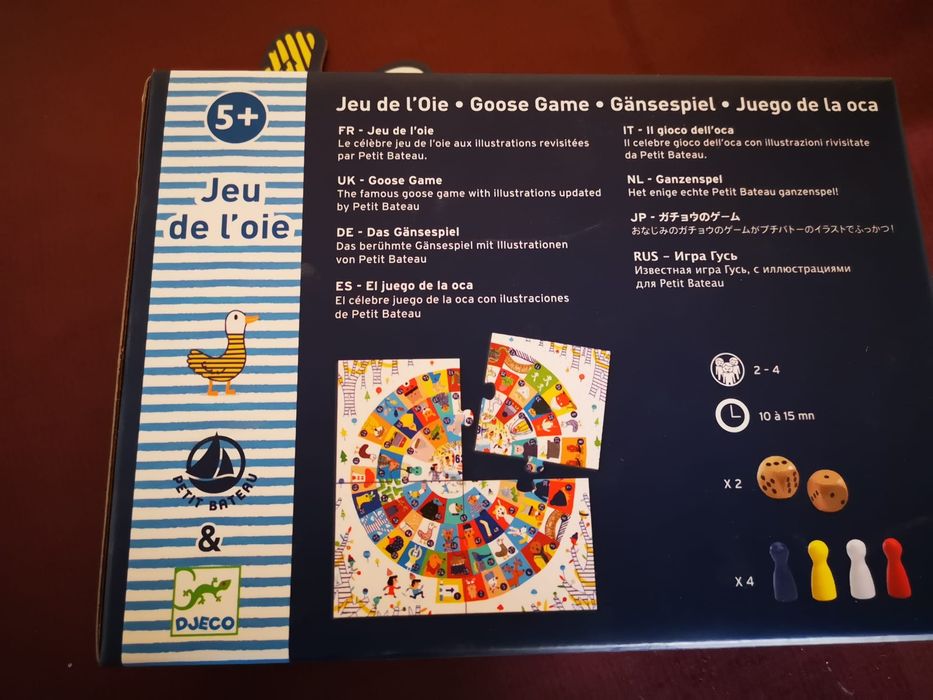 Jocul gastei Djeco & Petit Bateau 5ani +