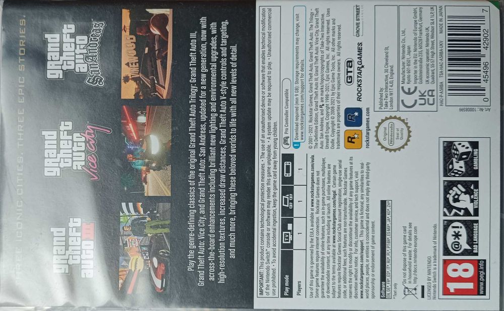 Nintendo GTA trilogy , Mario 3D world