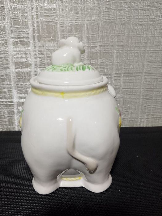 Сахарница "Слоник". Вазочка ЛФЗ. Чайная пара.