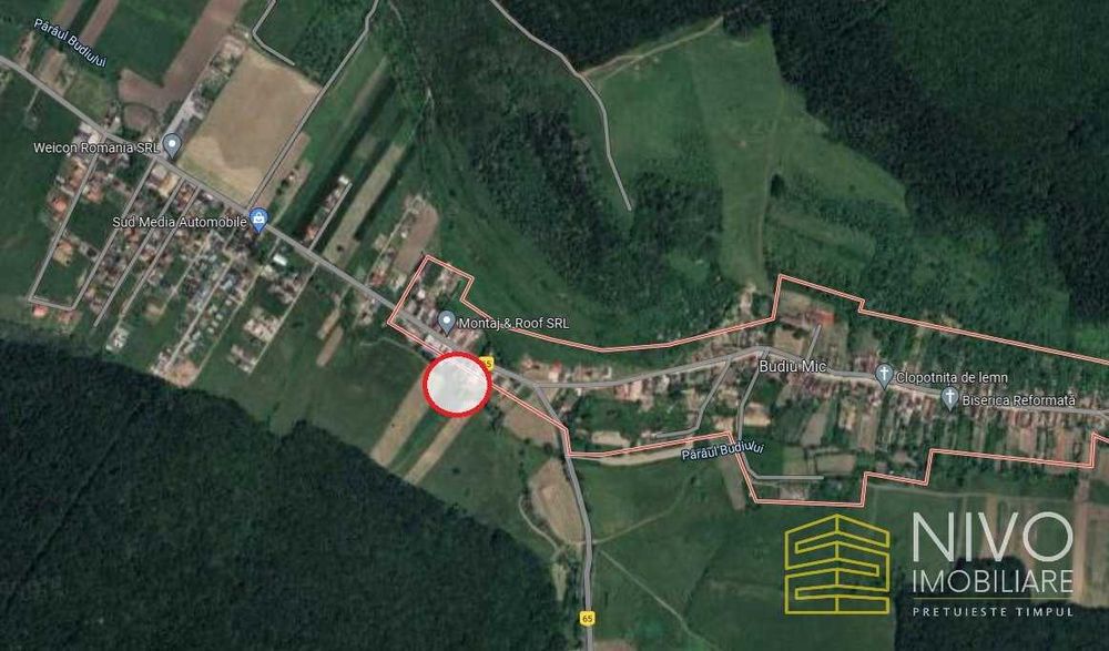 Teren intravilan Budiu Mic