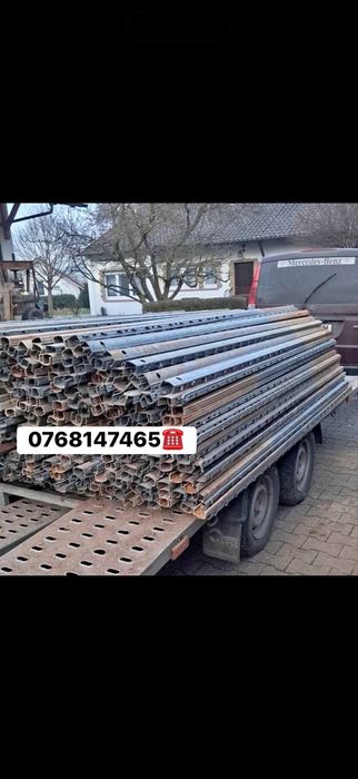 Vand spalieri stalpi zincati metal