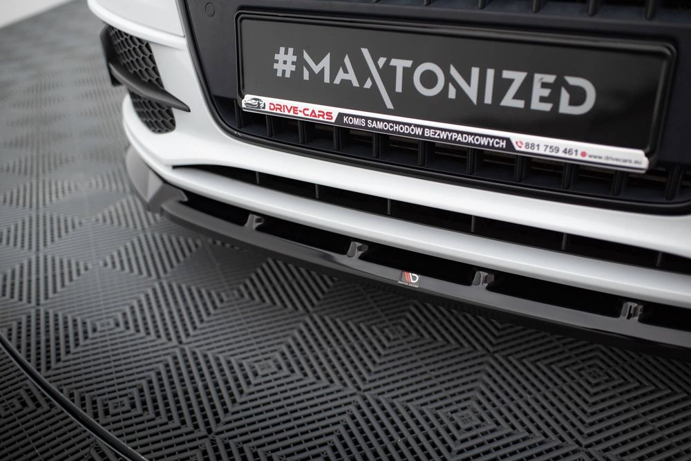 Спойлер за предна броня Maxton design за Audi Q3 S-line (2011-2014)