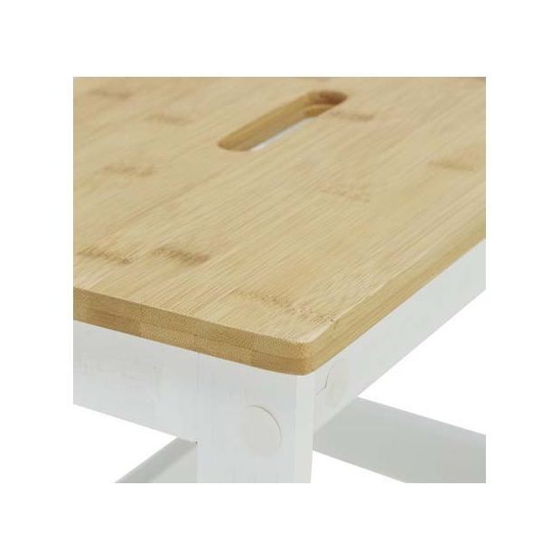 Помощна стълба от МДФ и бамбук