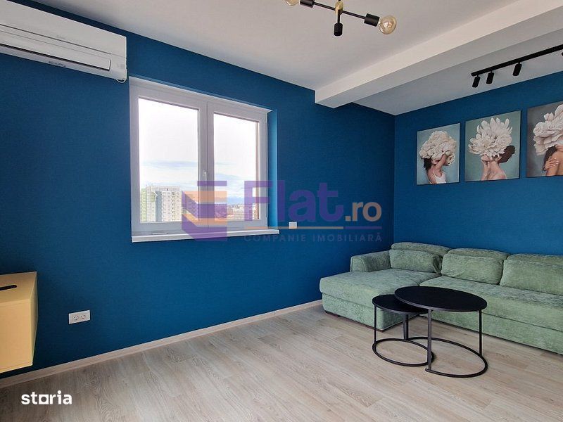Penthouse de închiriat | 2 camere | Coresi – Tractorul | Terasă 50 mp