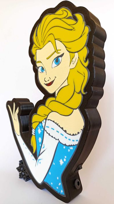 Детска нощна лампа с Елза от Замръзналото кралство (Frozen)!