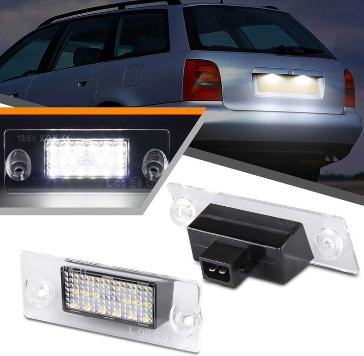 LED плафони регистрационен номер за Audi A3 8L A4 B5