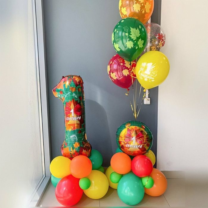 Оформление гелиевыми шарами