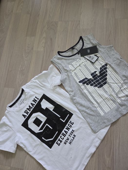 Летен лот Adidas, HM, LC Waikiki момче 116-122 см Armani