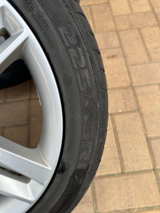 Jante aliaj 17 cu anvelope 2024