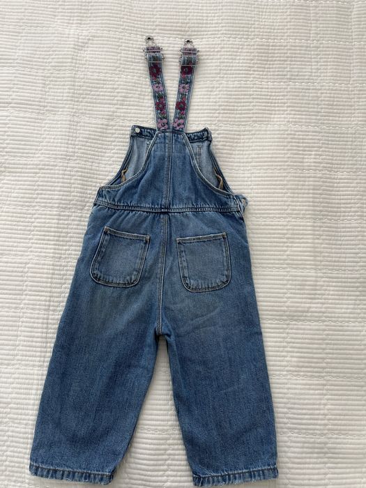Комбинезон джинсовый для девочки