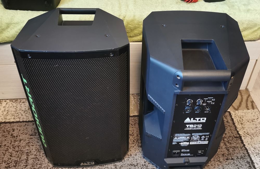 Boxe active Alto TS212  550w/1200w sau schimb cu boxe active mai mici