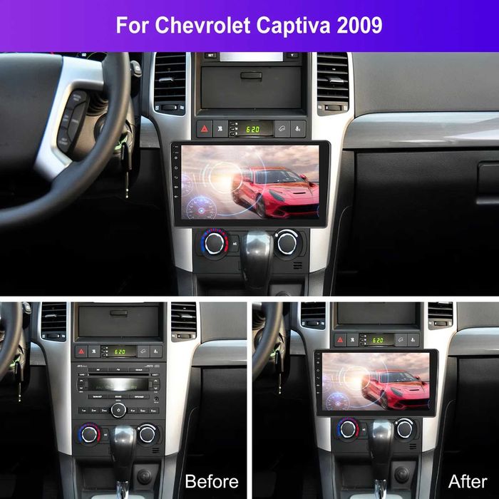 Мултимедия за Chevrolet Captiva LOVA Aveo плеър 2DIN Навигация Android