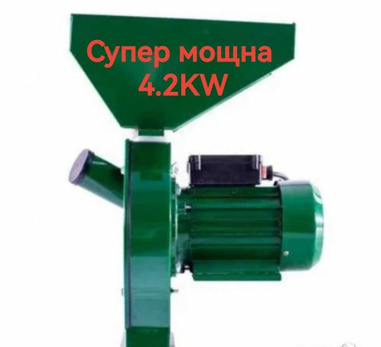 Фуражомелка Немска/Руска+стойка ТАЙГА/ Werstil-3 0/3.9 /4.2KW за фураж