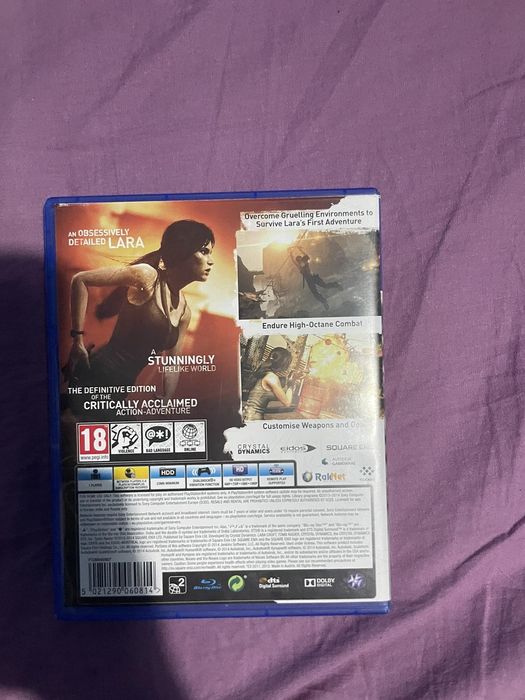 PS4 игра tomb Raider defitive edition