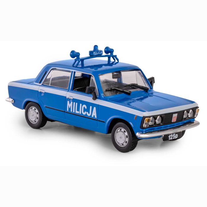 Macheta Fiat 125P Militia Scara 1:43