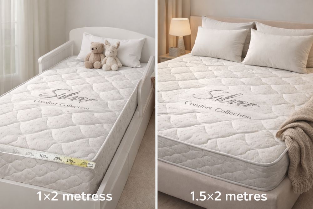 Матрасы Silver Comfort Premium 1×2 и 1,5×2 м – Ортопедический