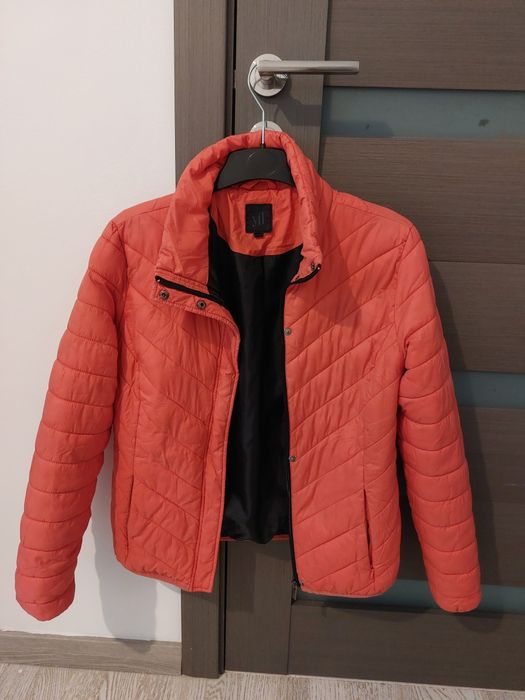 Geaca dama toamna portocalie