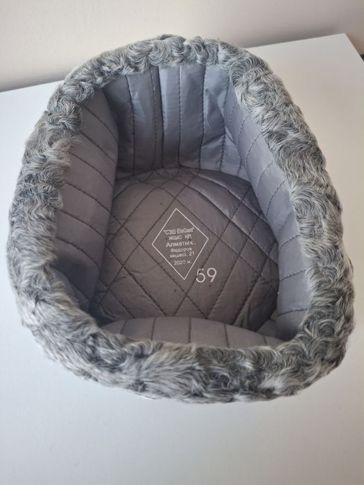 Шапка каракуль, кепка военная