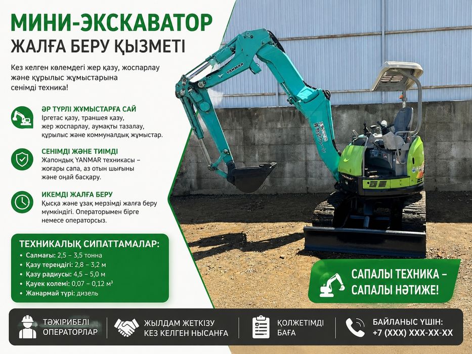 Услуга мини экскаватор блоха. Миник под свай