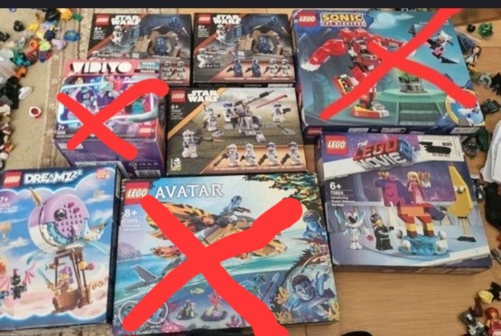 Продаю разные наборы  конструктора lego