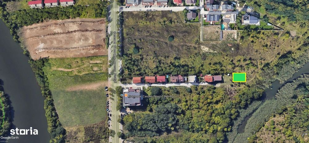 Teren intravilan 300 mp /  Baneasa - Sos. Sisesti / aproape de lac