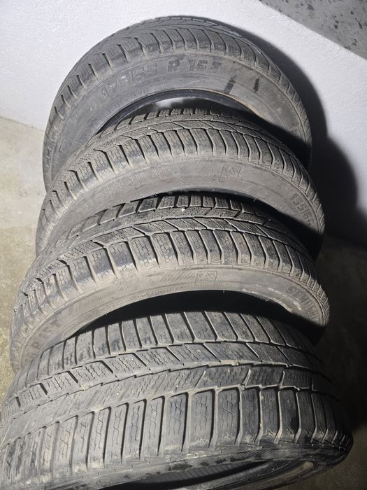 Vand set 4 anvelope SMART  ForTwo, Iarna , stare f buna