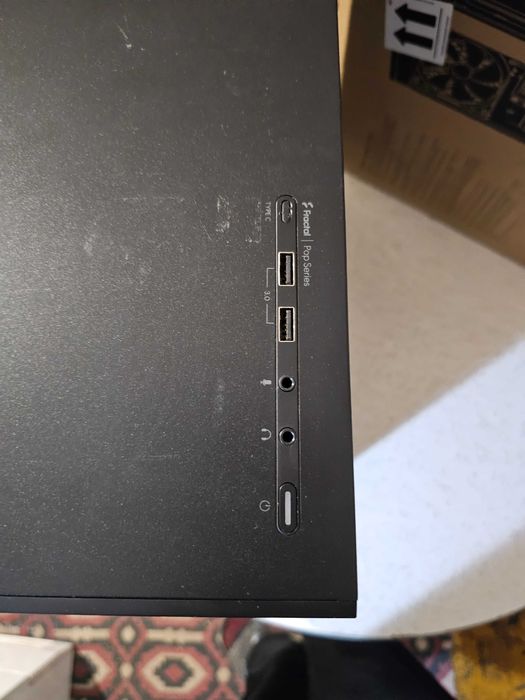 Кутия Fractal Design Pop Silent Solid Black, Mid Tower, шумоизолирана