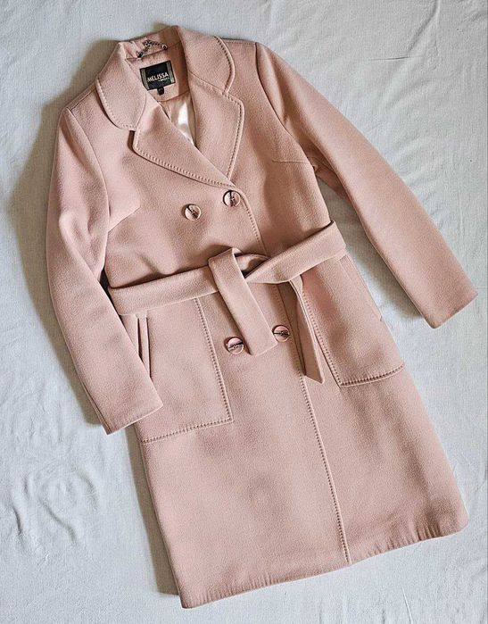 Нежное кашемировое пальто. Размер 38 (46).