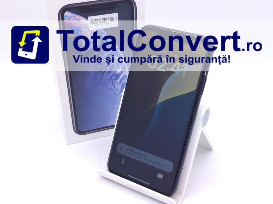 Apple iPhone XR 64GB Black 3GB Single SIM, Garantie 24 luni | #D89323