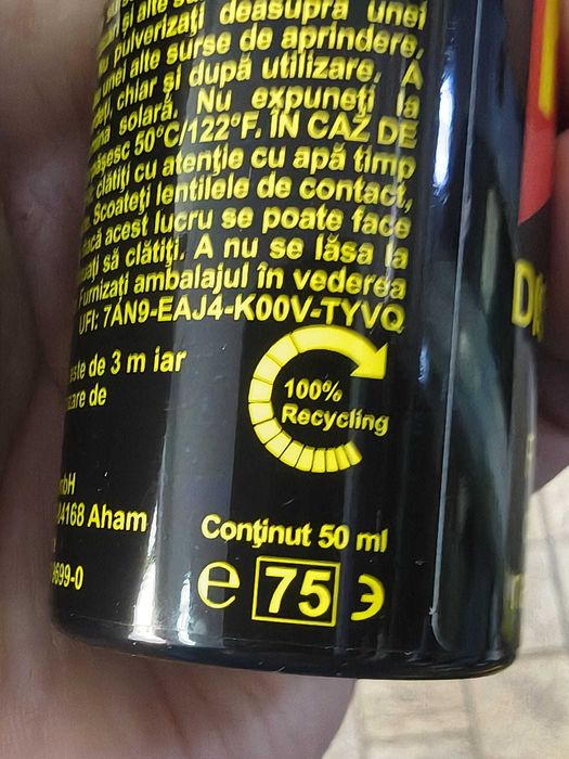 Spray autoapărare Pfeffer KO 50 ml – spray piper dispersant cu clips