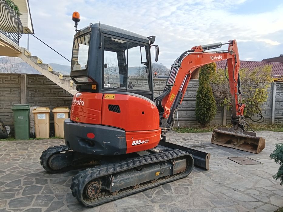 Miniexcavator kubota u 35
