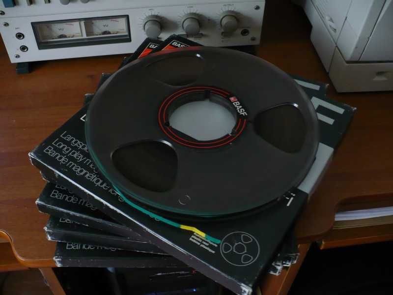 Benzi magnetofon Maxell UD, Agfa si BASF