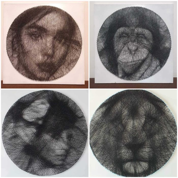 Tablouri decorative-String Art .