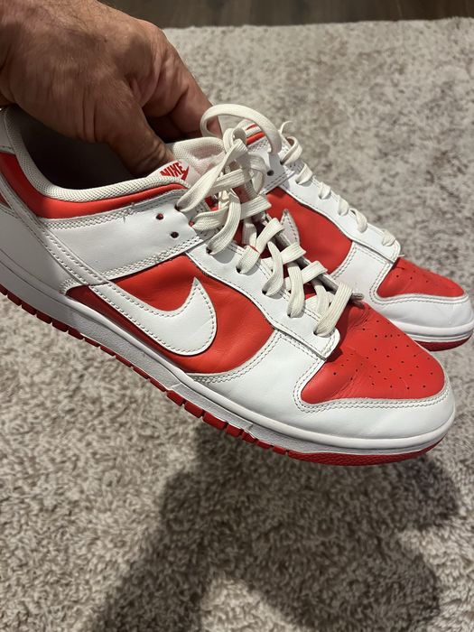 Nike Dunk Low Championship Red-оригинални мъжки маратонки