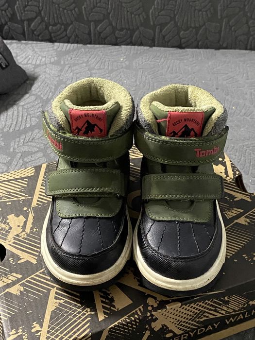 Детские ботинки теплые