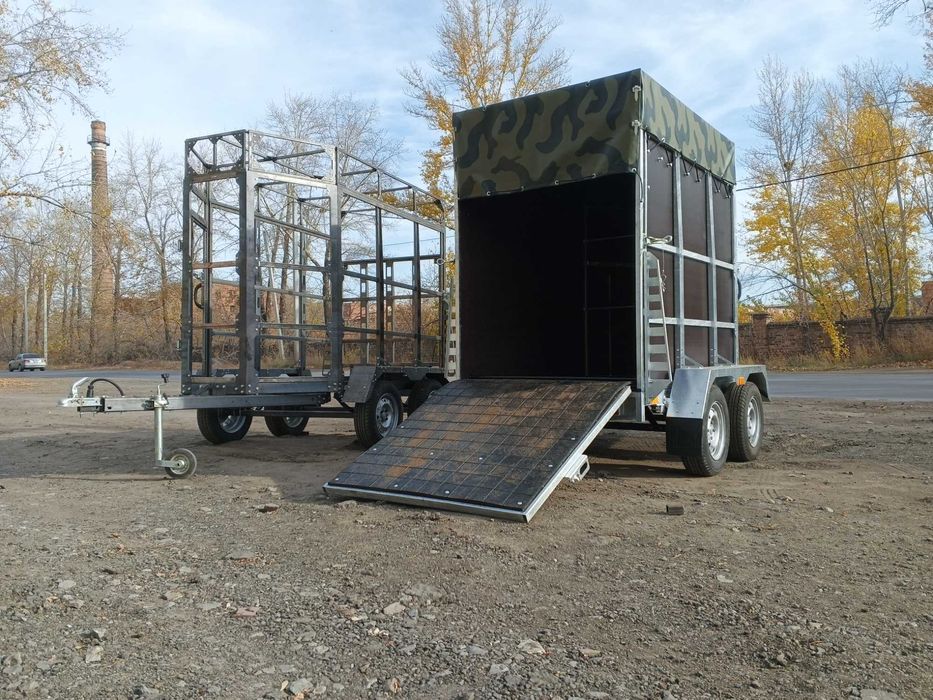 Прицеп коневоз на 2