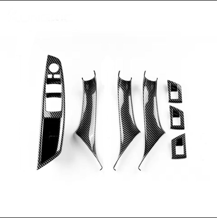 Manere Maner Usi Usa Portiera BMW F10 F11 seria 5 Negru Carbon