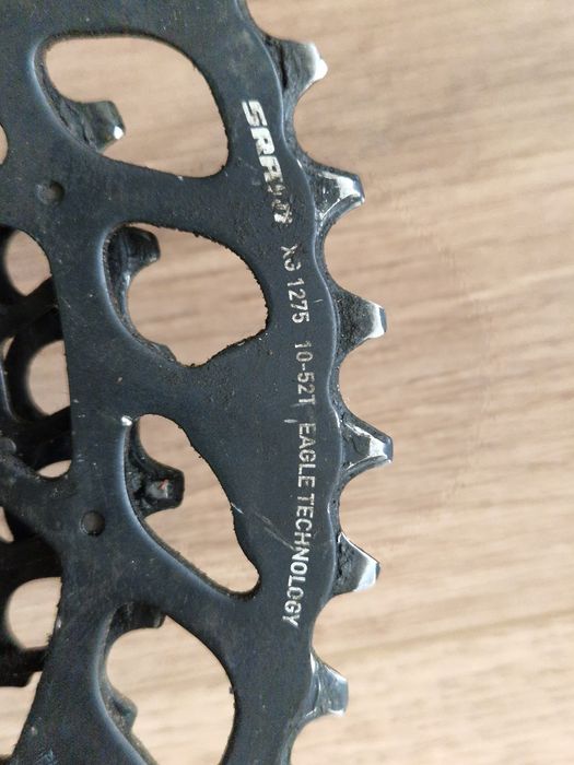 ВЕНЕЦ КАСЕТА SRAM XG-1275 EAGLE BLACK 12S 10-52T
Кат. номер: ITM091636