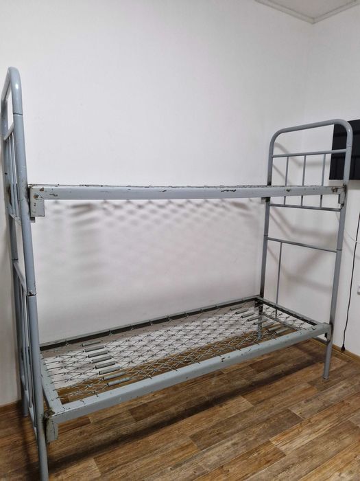 Двухярусные металлические кровати