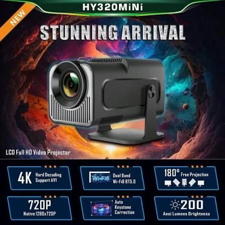 Proektor HY320mini HY300 HY350 MG50 proyektor kino dom