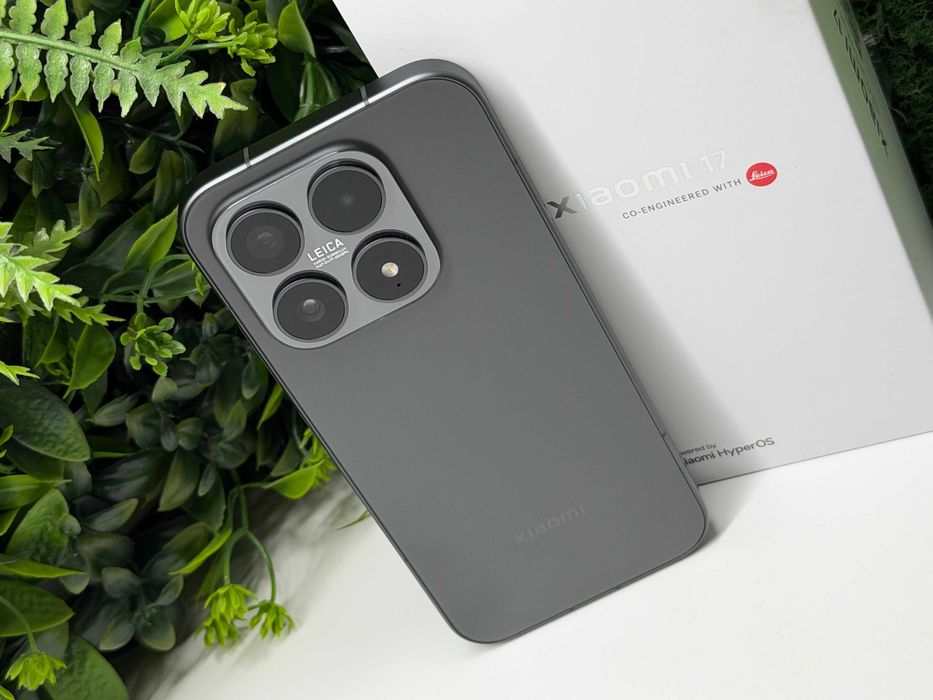 ! КаТо НоВ ! Xiaomi 17 256GB Black 1г Гаранция
