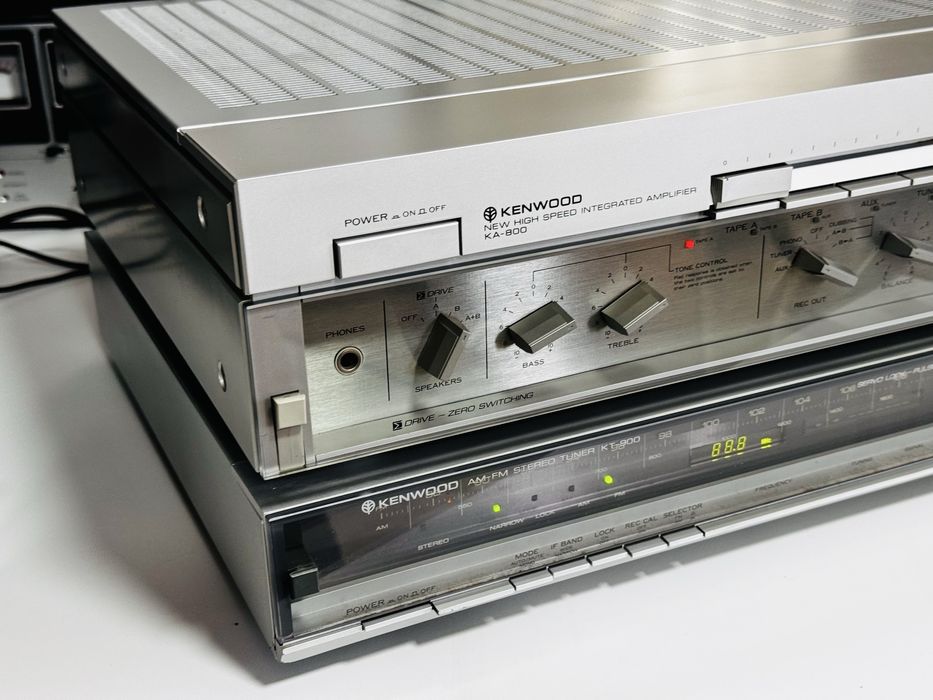 Tuner cap de serie KENWOOD KT-900,Japan,anii 1980,stere,recepție bună