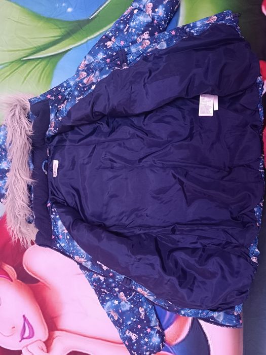 Geaca iarna Frozen 9-10 ani 140 cm