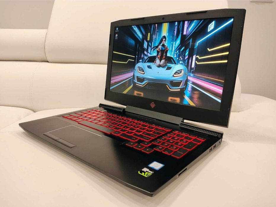 HP Omen Gaming i7 optacore, 16gb RAM, SSD 480gb, video 6GB GTX