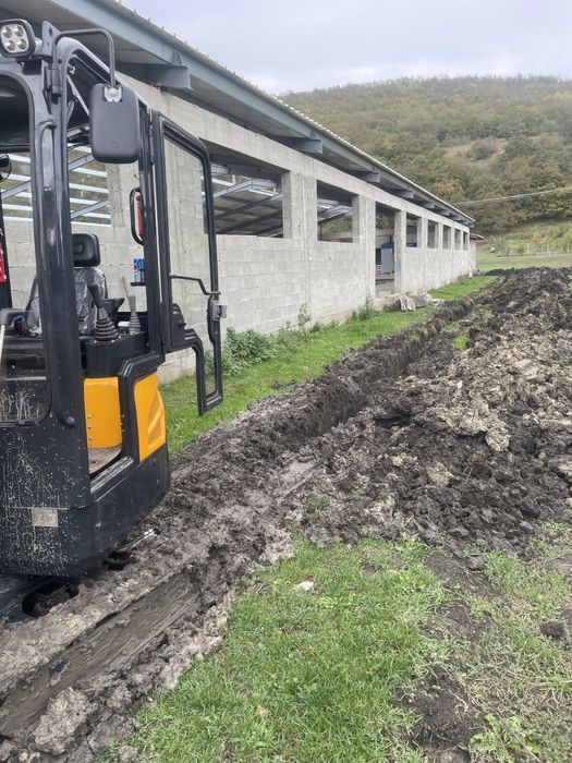 Execut sapaturi/lucrari /inchiriez cu miniexcavator